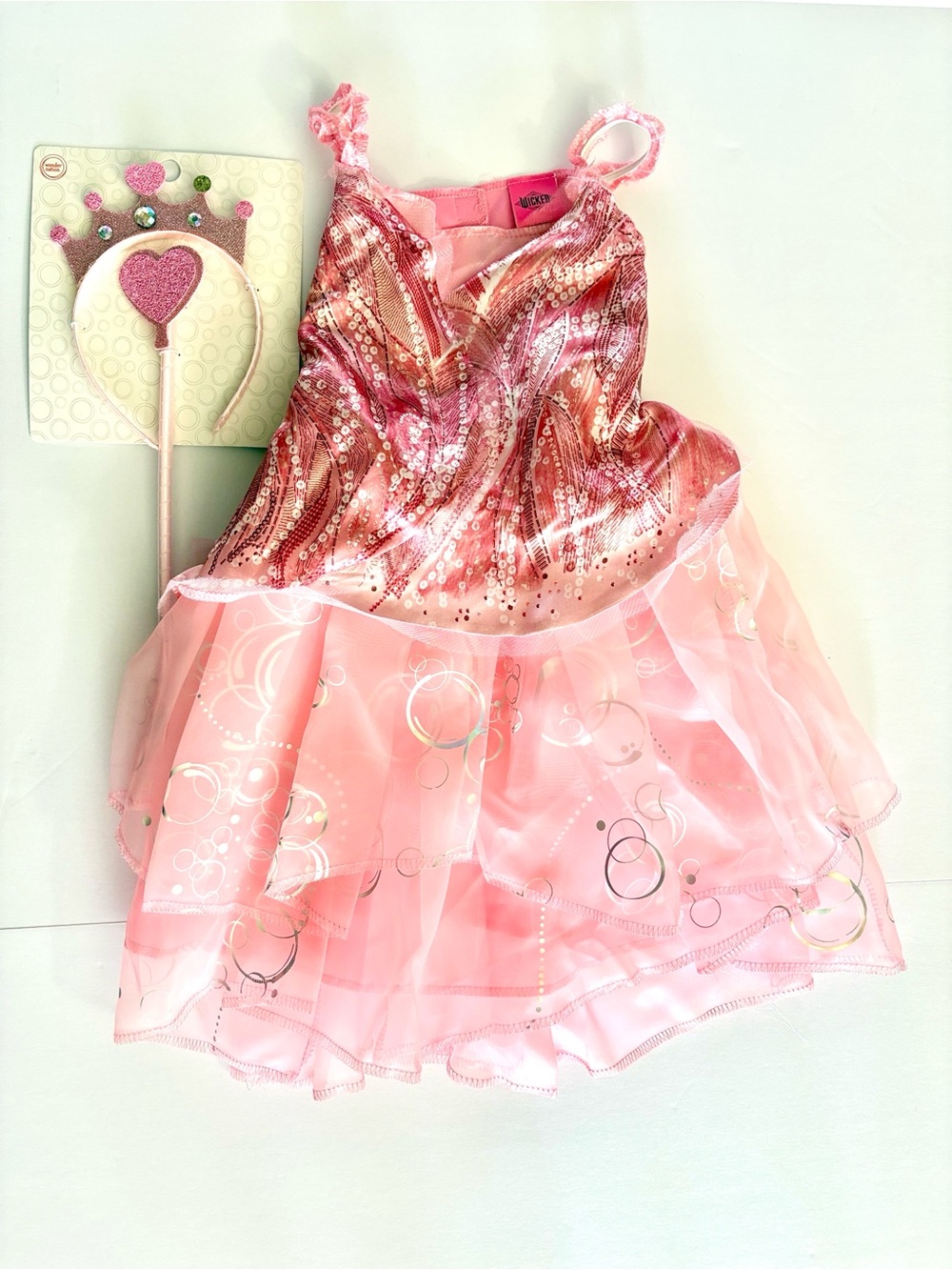 Wicked Glinda Pink Bubble dress